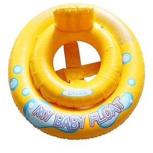 New Intex Yellow Baby Float